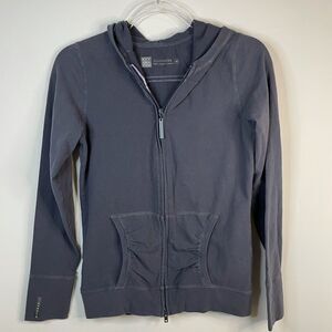 Rituals Brand Cosmetics Soulmates Organic Cotton Grey Zip Up Hoodie Size Medium